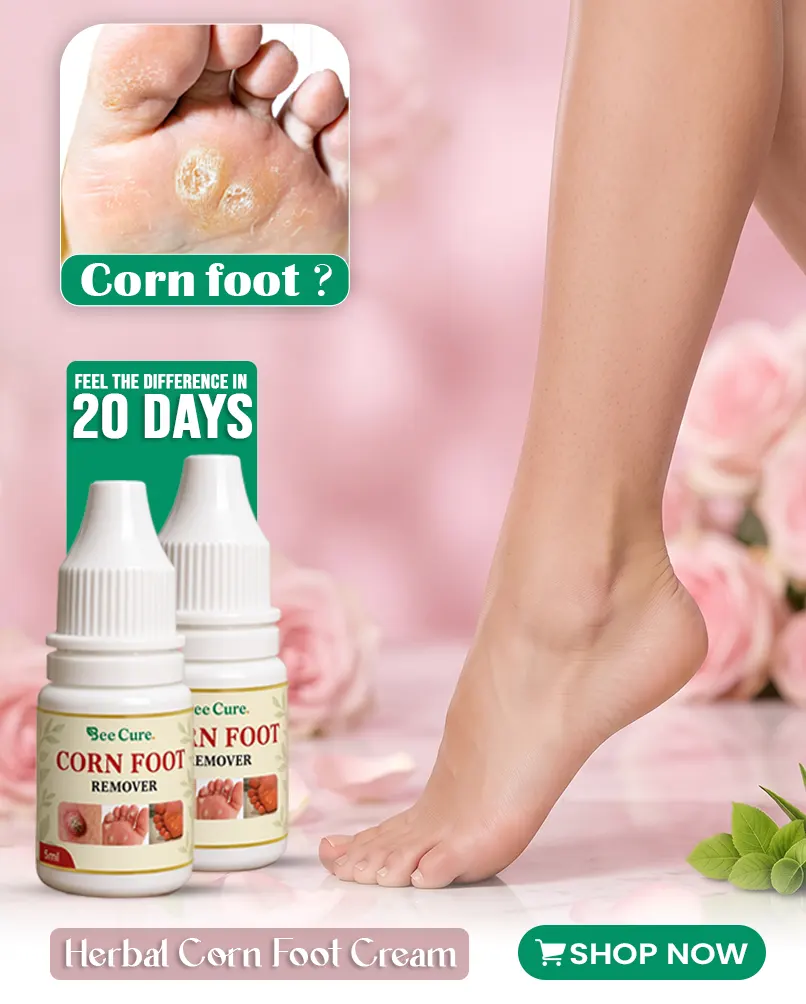 Beecure Banner-Cornfoot-herbal-mobile